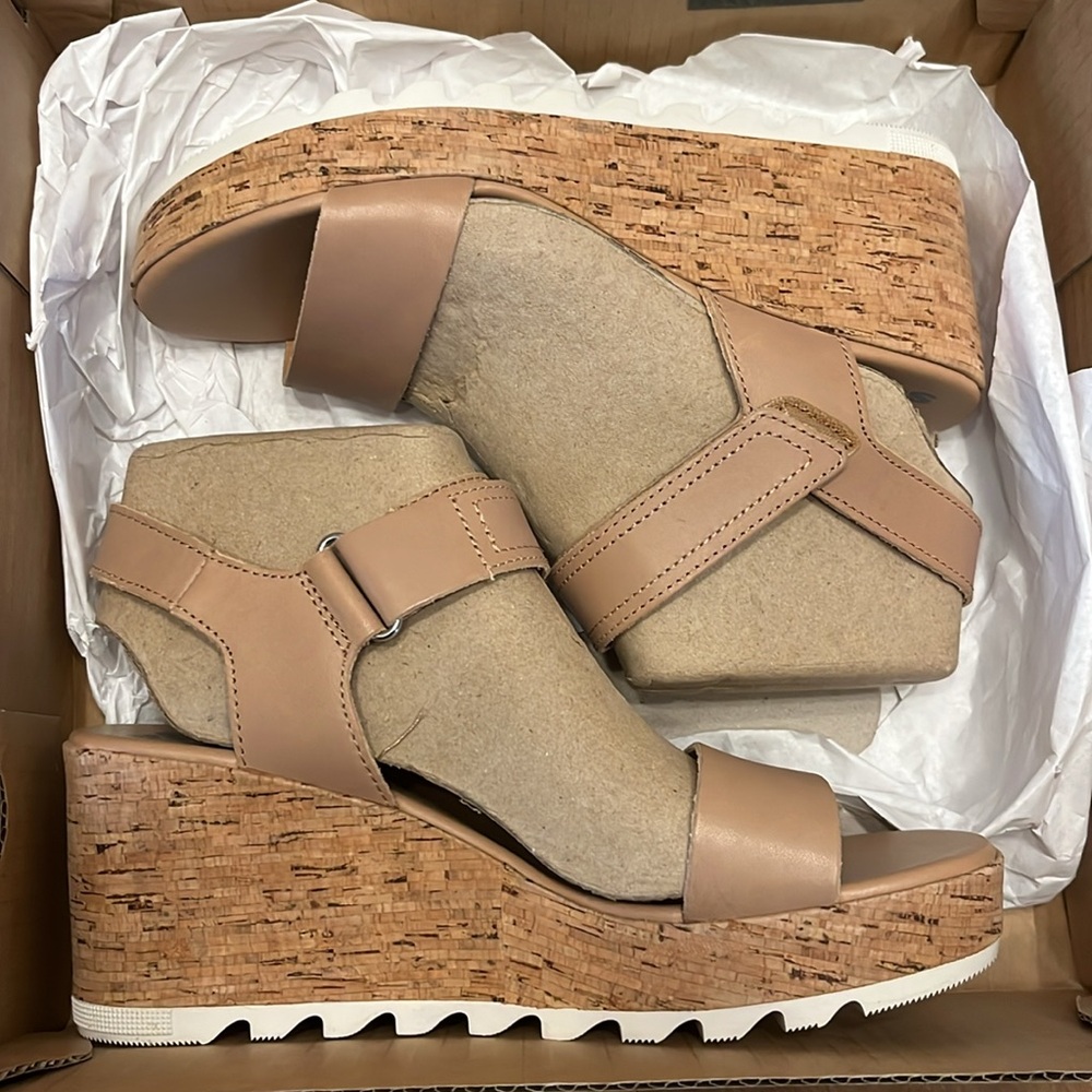 Sorel Cameron Wedge Sandal 7.5/38.5 - Picture 6 of 7